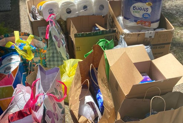 First Baptist Gulf Shores donates women's hygiene items