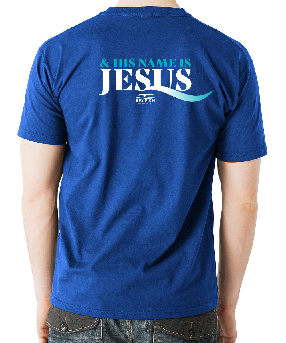 Big Fish Ministries "Hope is Here" t-shirt (blue)