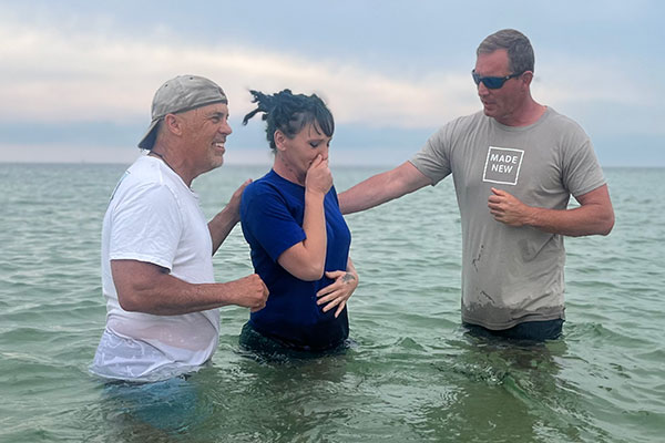Big Fish Ministries Women's Recovery Program Baptisms